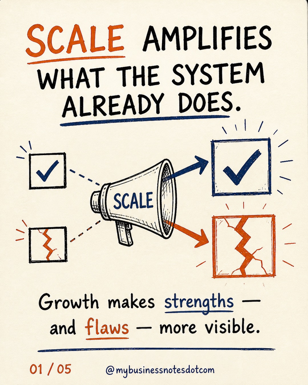 Scale Amplifies the System You Already Have â slide 1 of 5